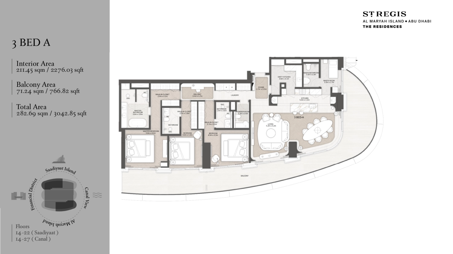 3 BR - Type A
